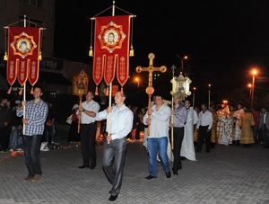 Хоругвии в наш Храм Иоанна Воина  (13)